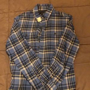 Brand new American eagle button down